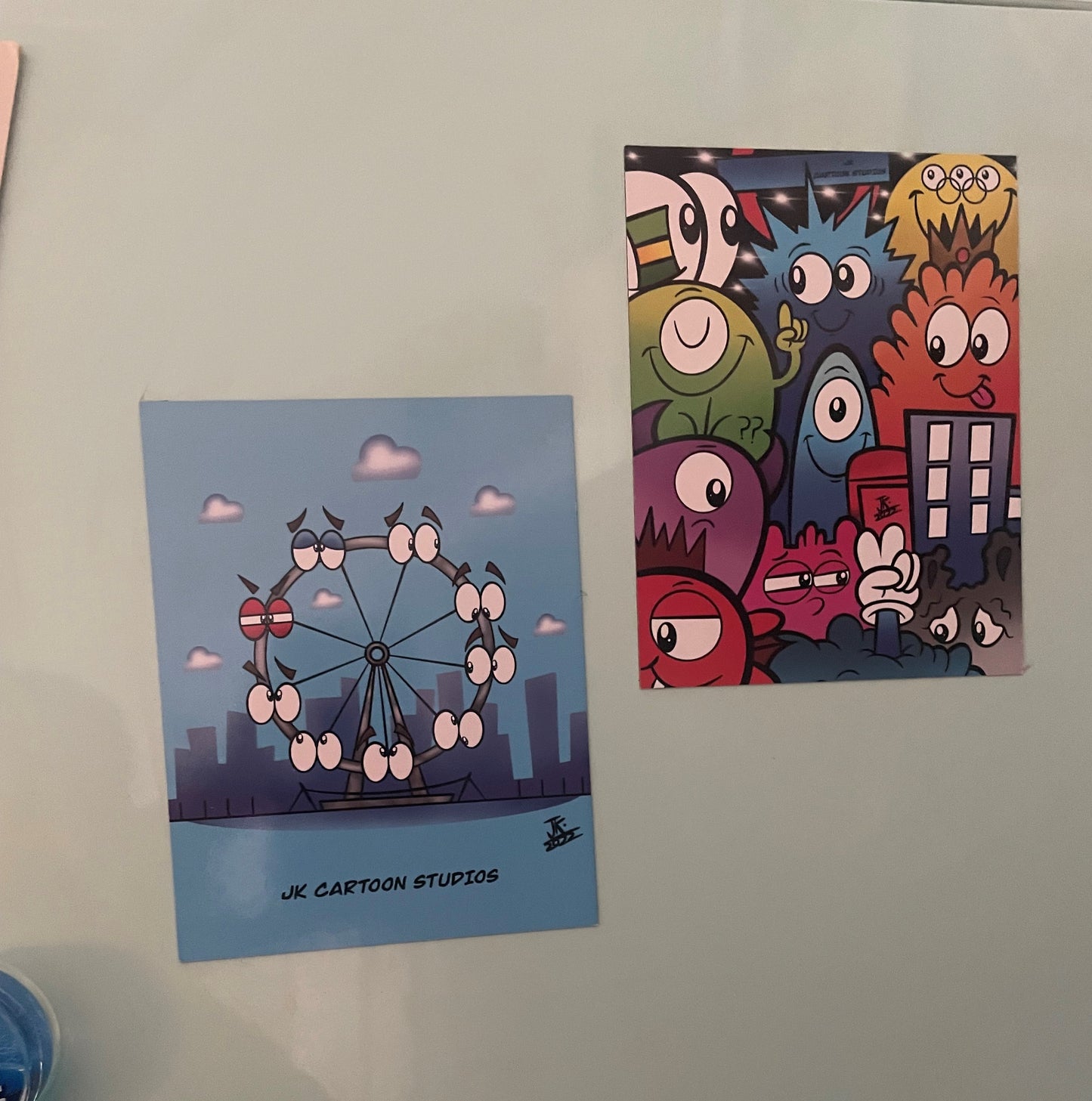 Fridge Magnet - London Eye Pun - Cartoon Museum