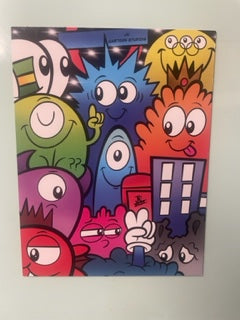 Fridge Magnet - London Jadoodle - Cartoon Museum