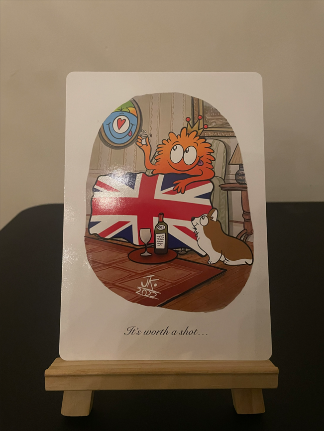 It's Worth A Shot - Print - A5 (Bigger than ever) - Cartoon Museum